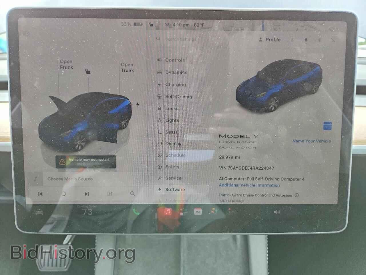 2024 TESLA MODEL Y - VIN: 7SAYGDEE4RA224347 - Photo 9