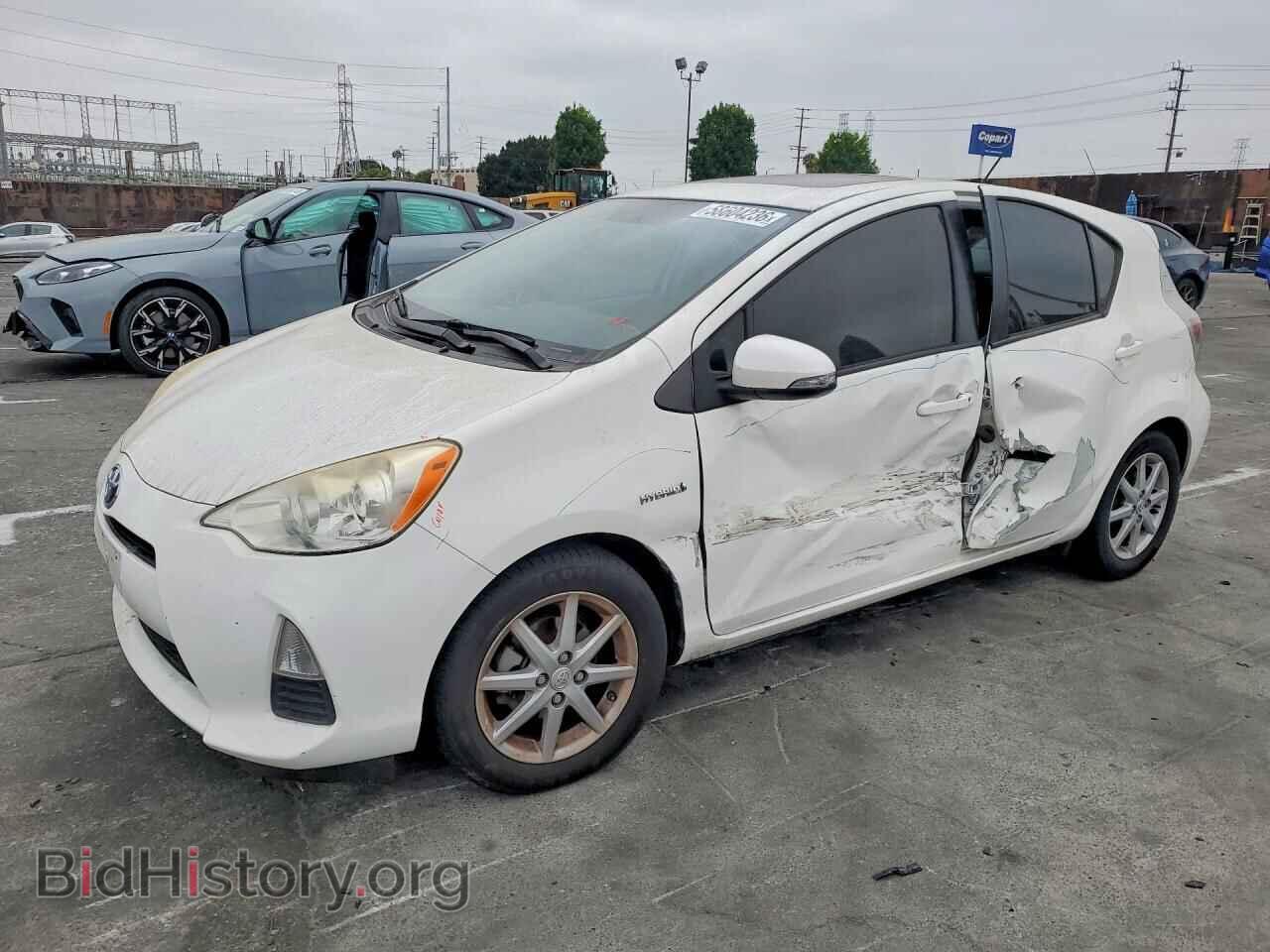 Photo JTDKDTB34C1018070 - TOYOTA PRIUS 2012