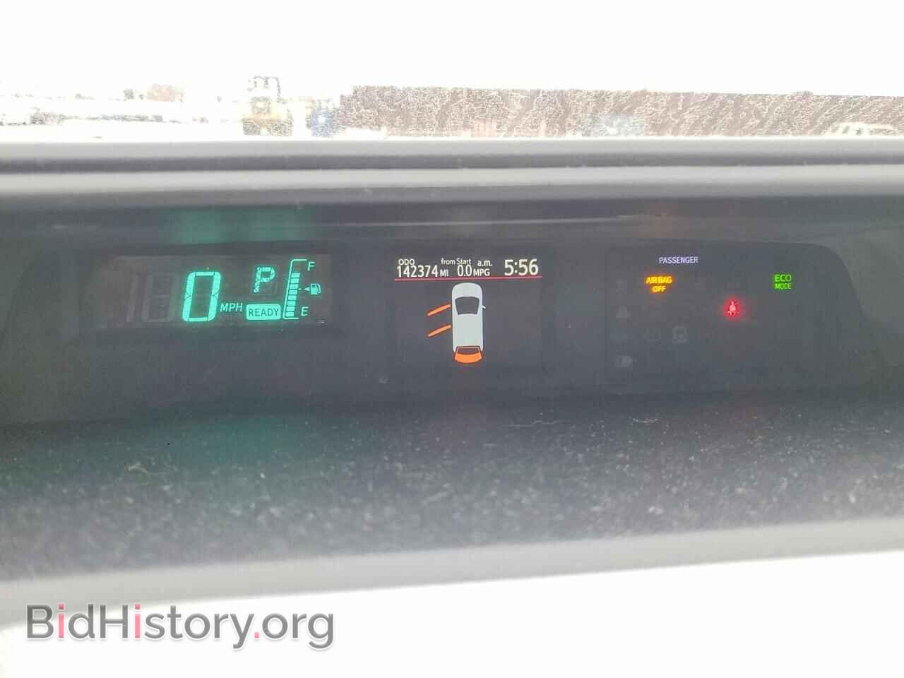 2012 TOYOTA PRIUS - VIN: JTDKDTB34C1018070 - Фото 9