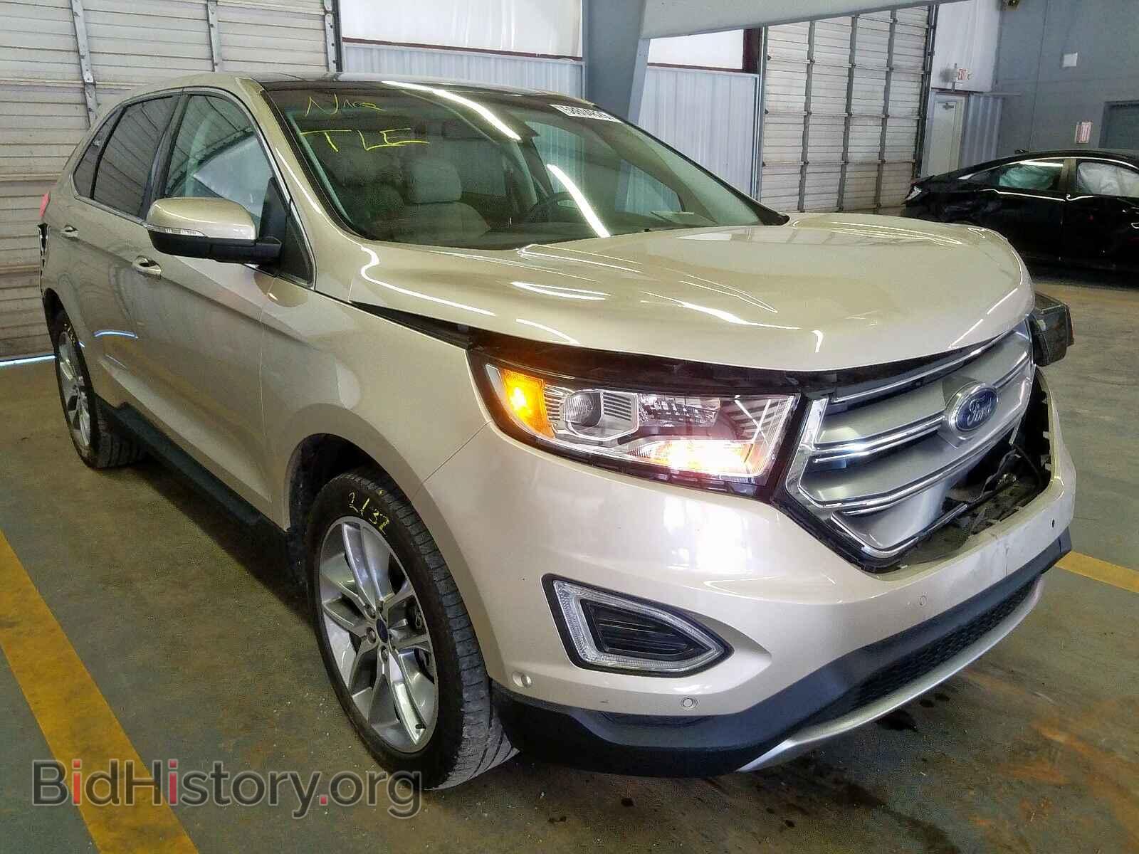 Фотография 2FMPK3K86HBB92995 - FORD EDGE 2017