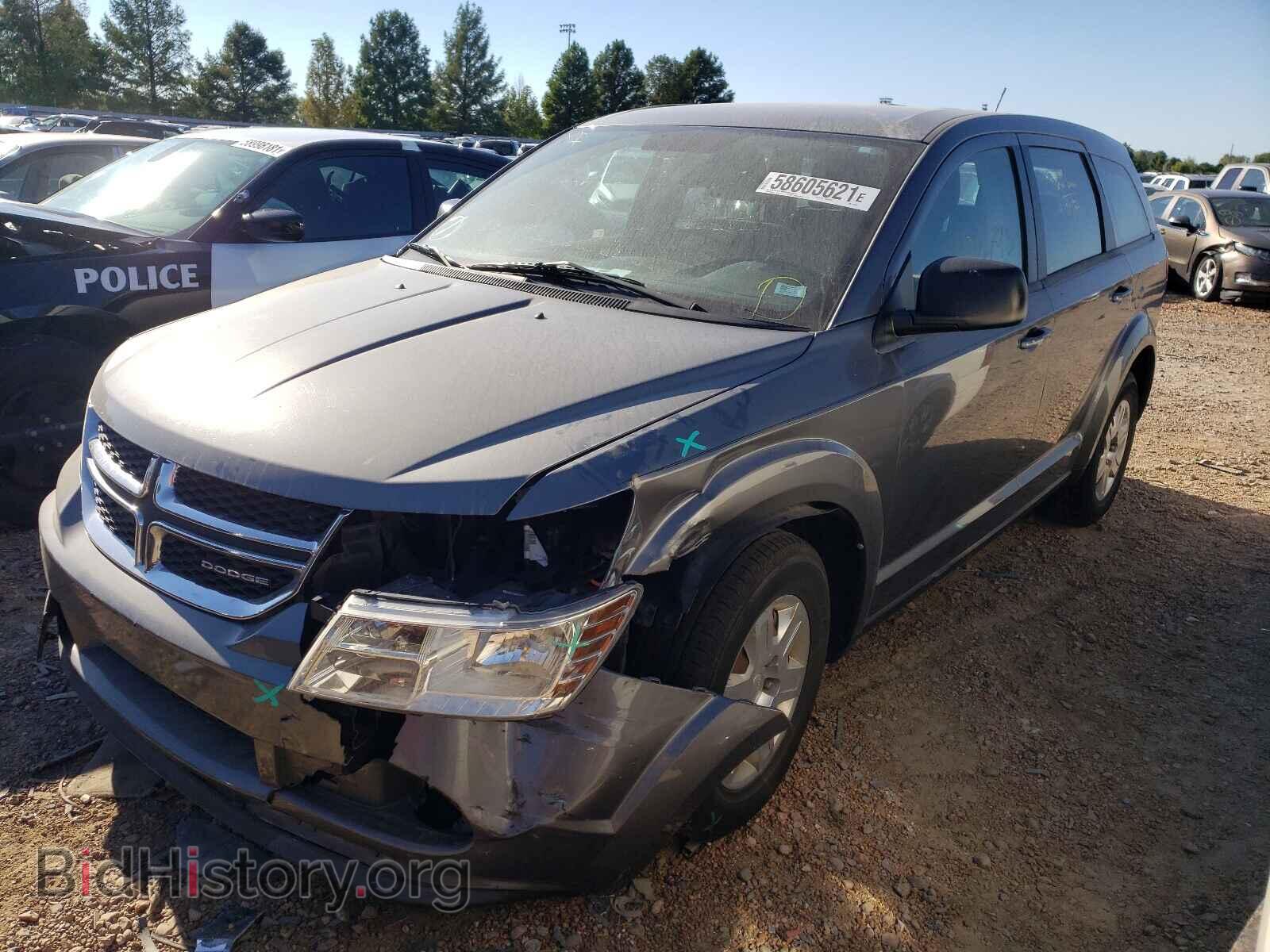 2012 DODGE JOURNEY - VIN: 3C4PDCAB2CT199600 - Фото 2