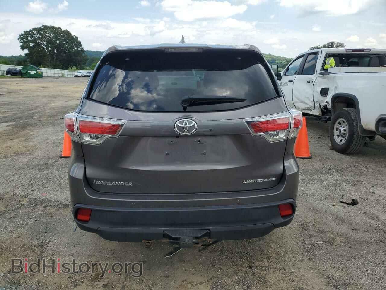 2015 TOYOTA HIGHLANDER - VIN: 5TDDKRFHXFS195060 - Фото 6