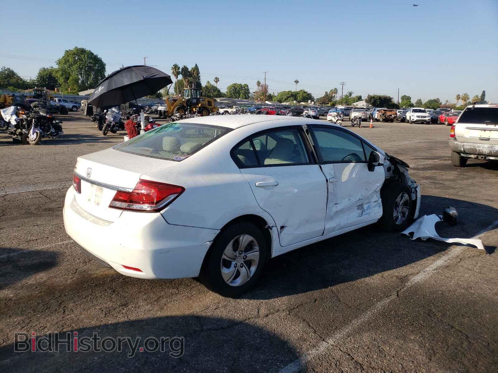 2013 HONDA CIVIC - VIN: 19XFB2F51DE295268 - Фото 4