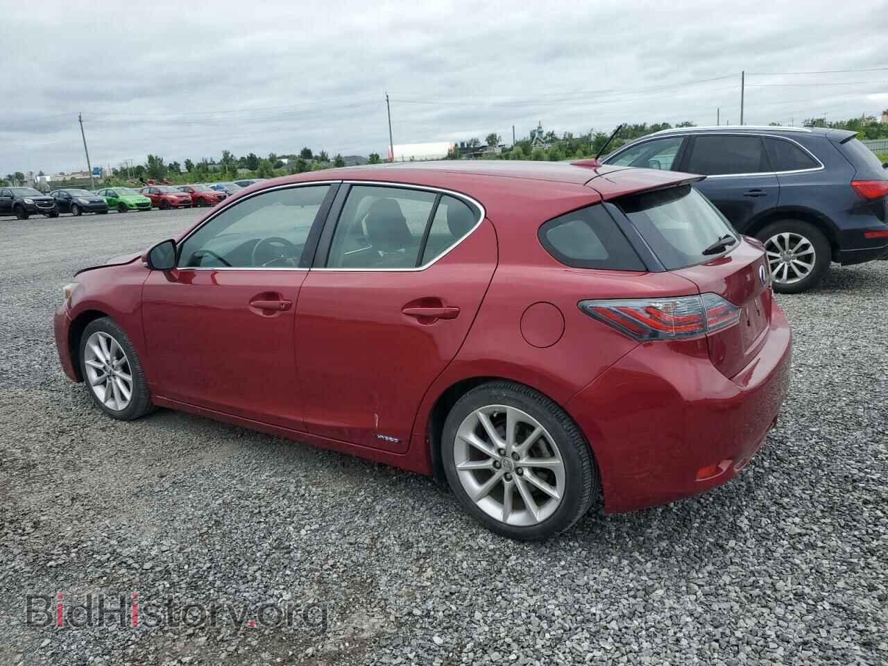2011 LEXUS CT 200 - VIN: JTHKD5BH5B2004483 - Фото 2