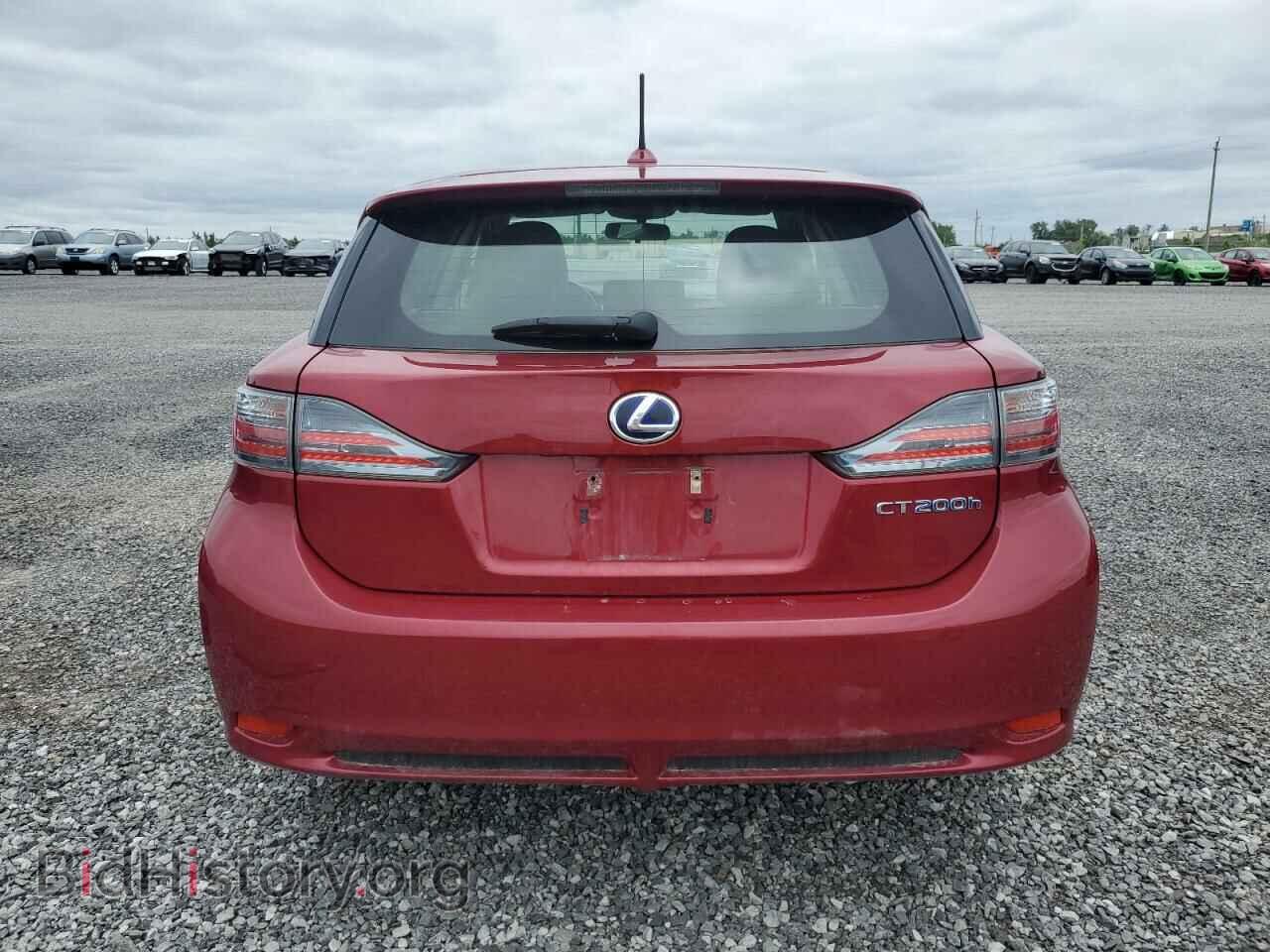 2011 LEXUS CT 200 - VIN: JTHKD5BH5B2004483 - Фото 6
