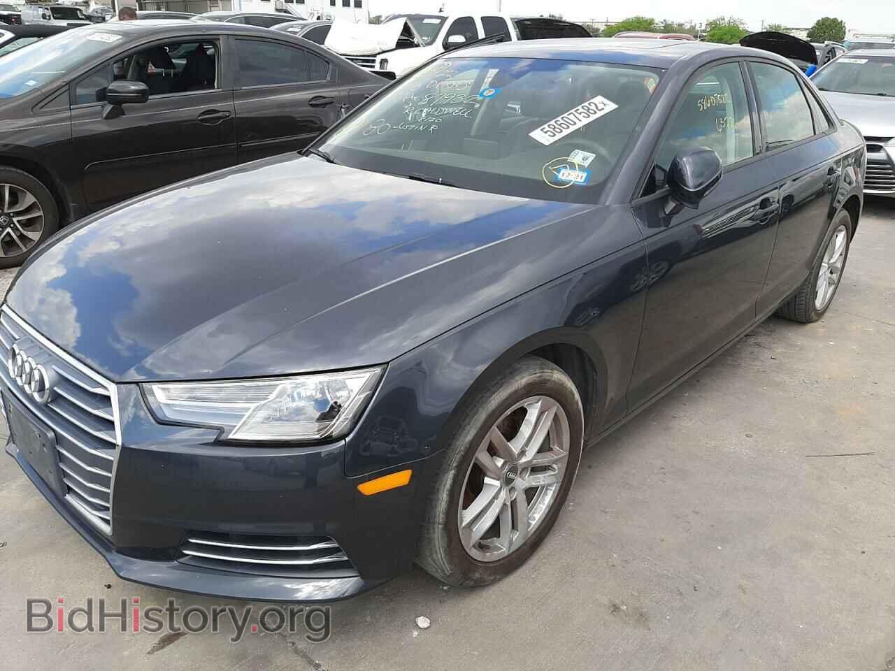 2017 AUDI A4 - VIN: WAUGMAF48HA172380 - Фото 2