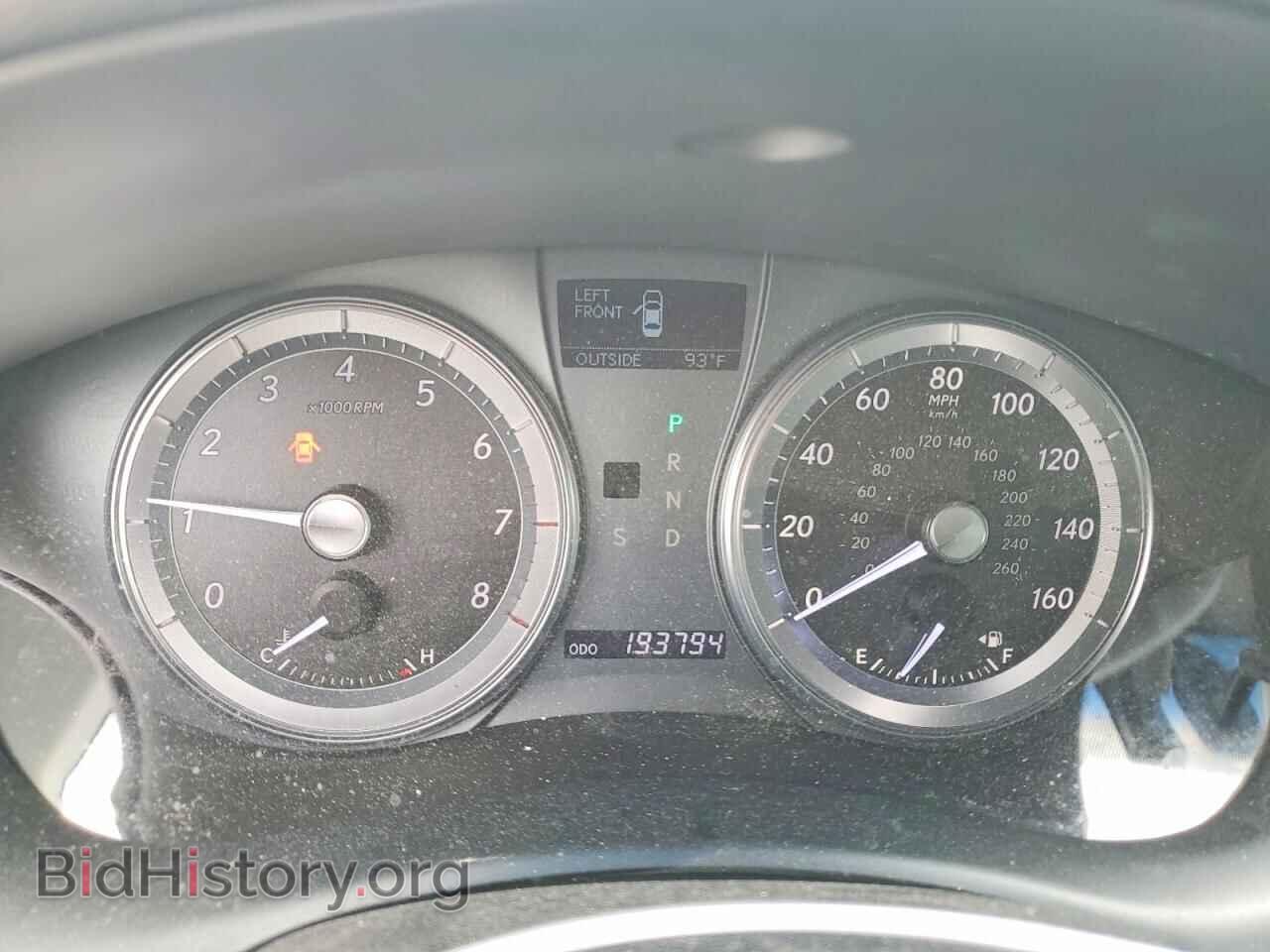 2010 LEXUS ES350 - VIN: JTHBK1EGXA2384260 - Фото 9