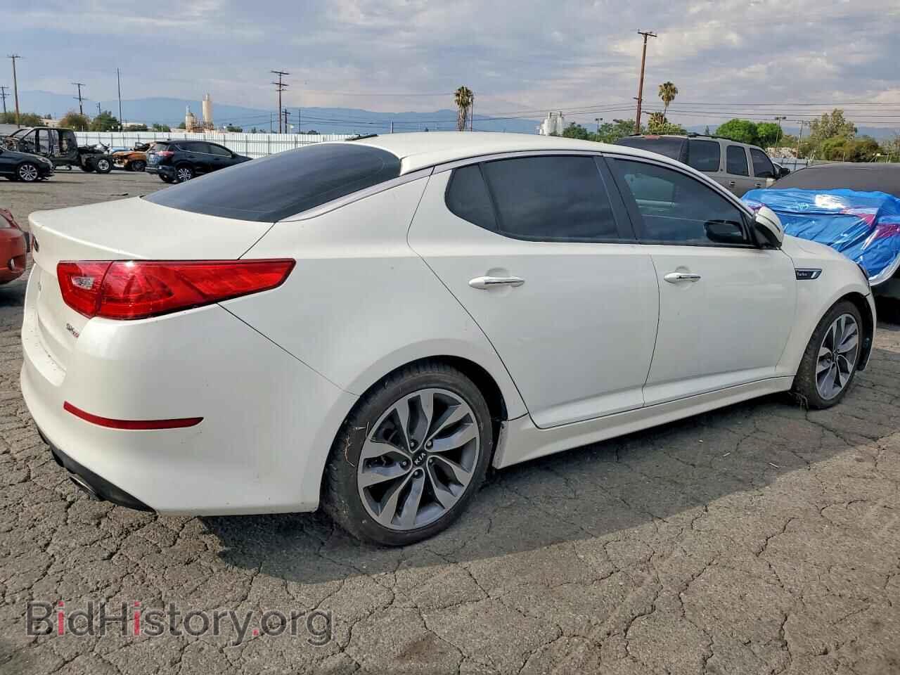 2015 KIA OPTIMA - VIN: 5XXGR4A63FG402228 - Фото 3