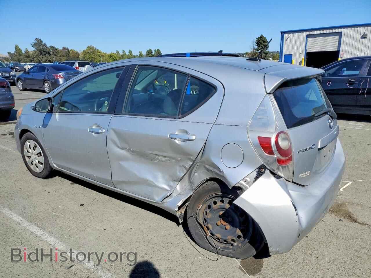 2012 TOYOTA PRIUS - VIN: JTDKDTB32C1001400 - Фото 2