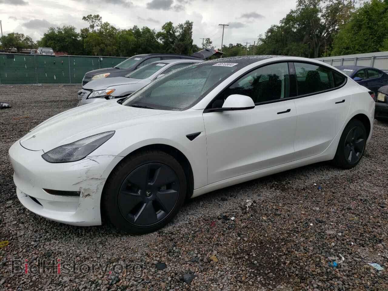 Фотография 5YJ3E1EB3NF290337 - TESLA MODEL 3 2022