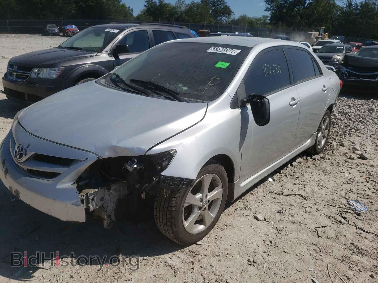 2013 TOYOTA COROLLA - VIN: 2T1BU4EE7DC042086 - Фото 2