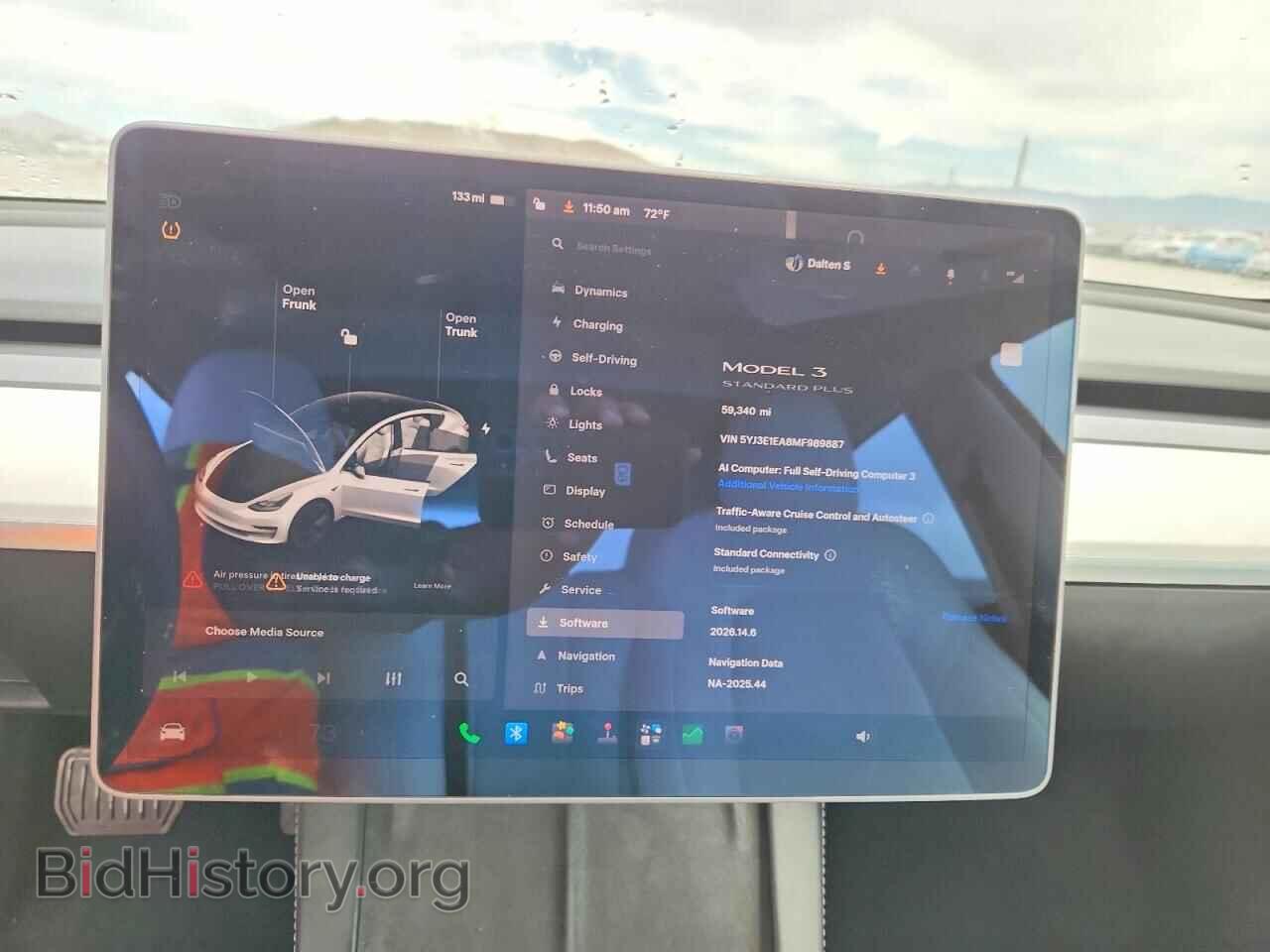 2021 TESLA MODEL 3 - VIN: 5YJ3E1EA8MF989887 - Photo 9