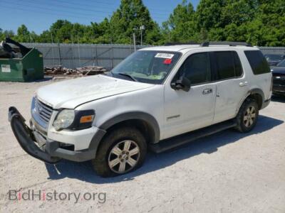 2007 Ford EXPLORER XLT, белый — VIN 1FMEU73EX7UB77292, Copart