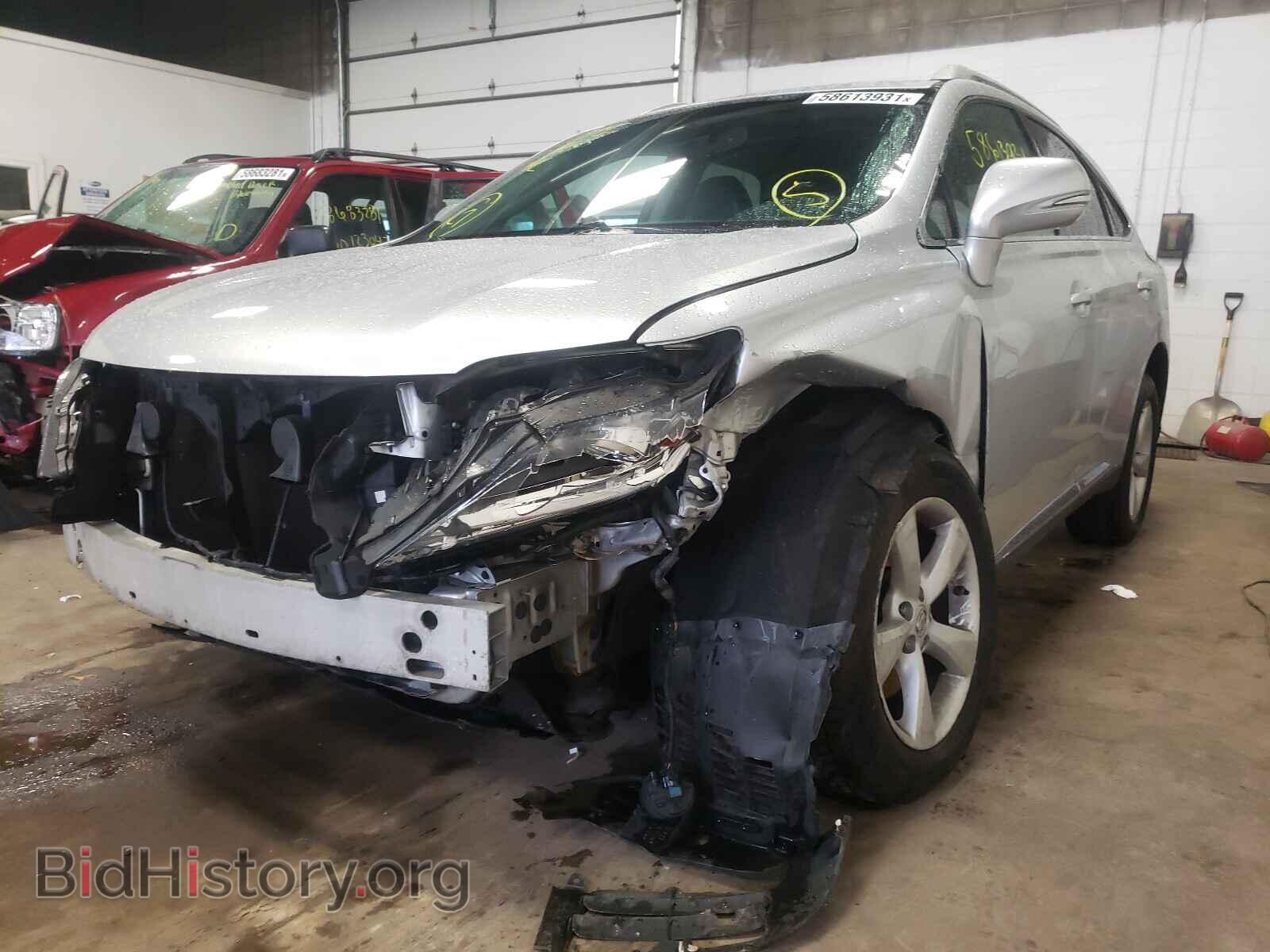 2013 LEXUS RX350 - VIN: 2T2BK1BA9DC195800 - Фото 2