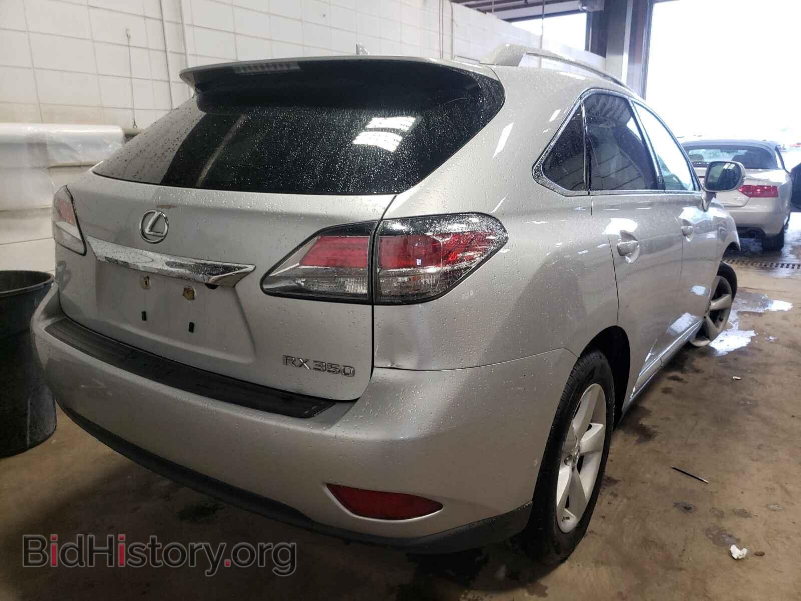 2013 LEXUS RX350 - VIN: 2T2BK1BA9DC195800 - Фото 4