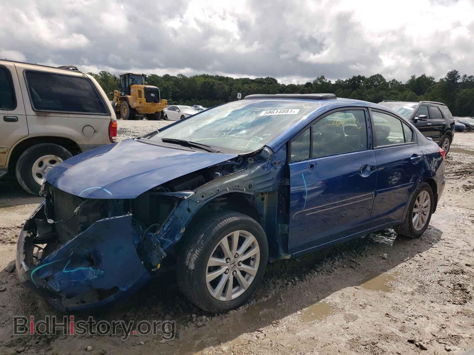 2012 HONDA CIVIC - VIN: 2HGFB2F88CH503905 - Фото 2
