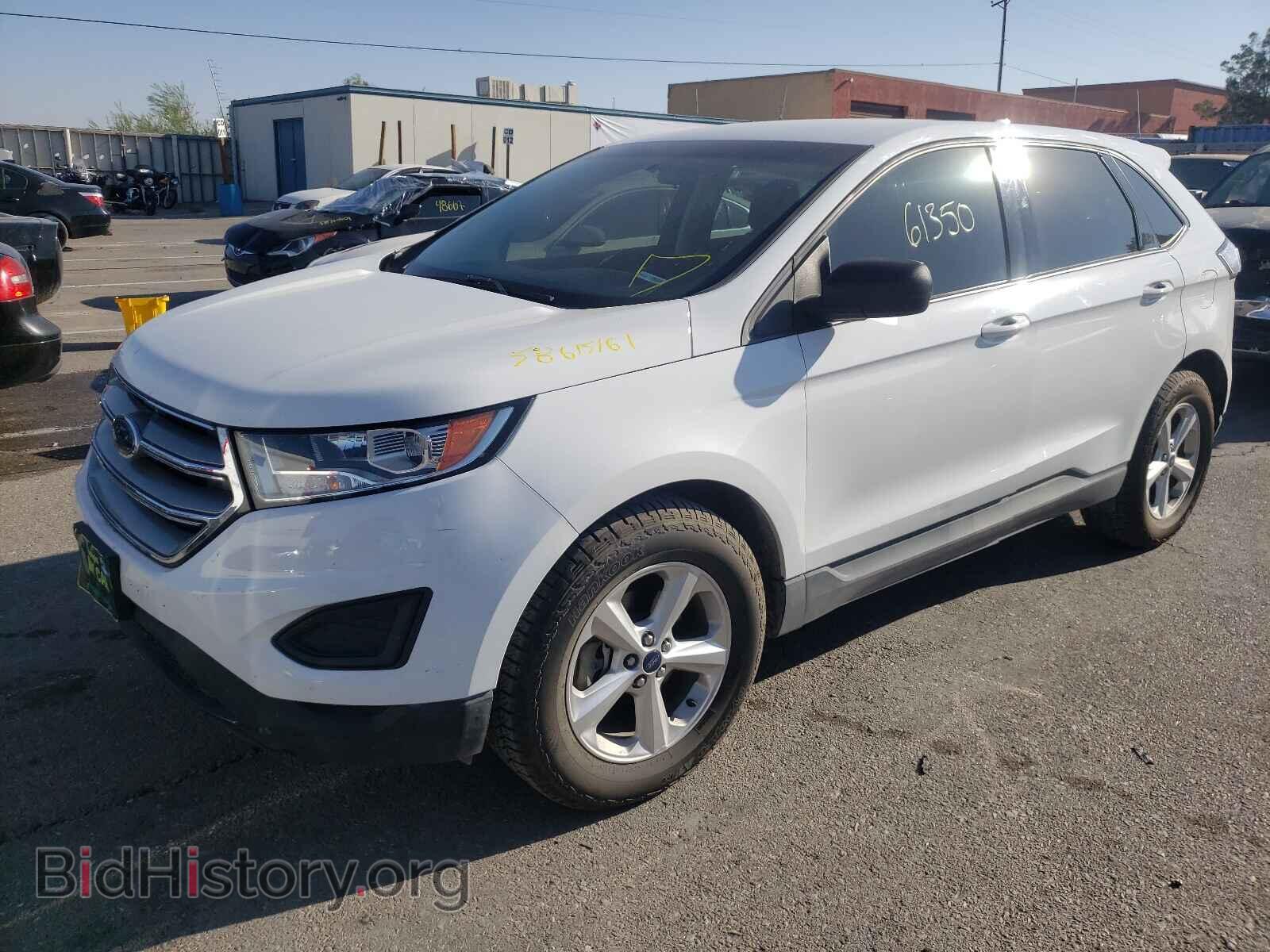 2016 FORD EDGE - VIN: 2FMPK3G9XGBC12228 - Фото 2