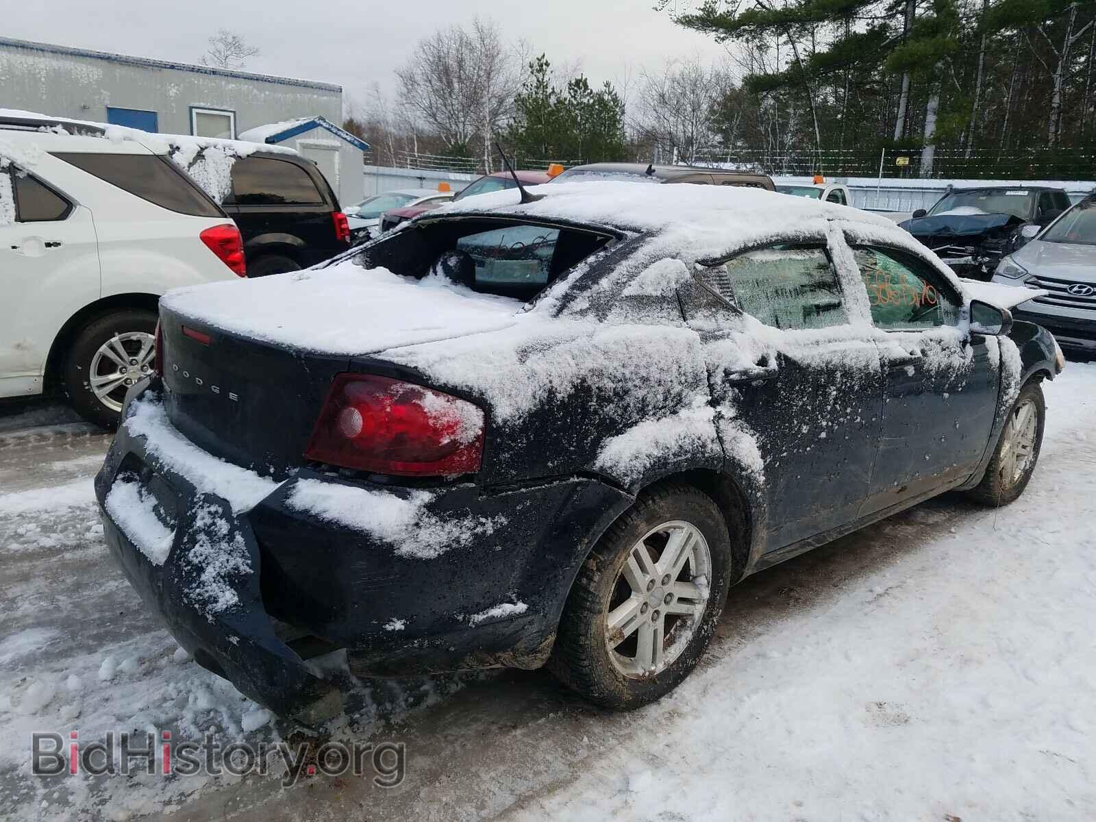2011 DODGE AVENGER - VIN: 1B3BD1FB0BN573029 - Фото 4