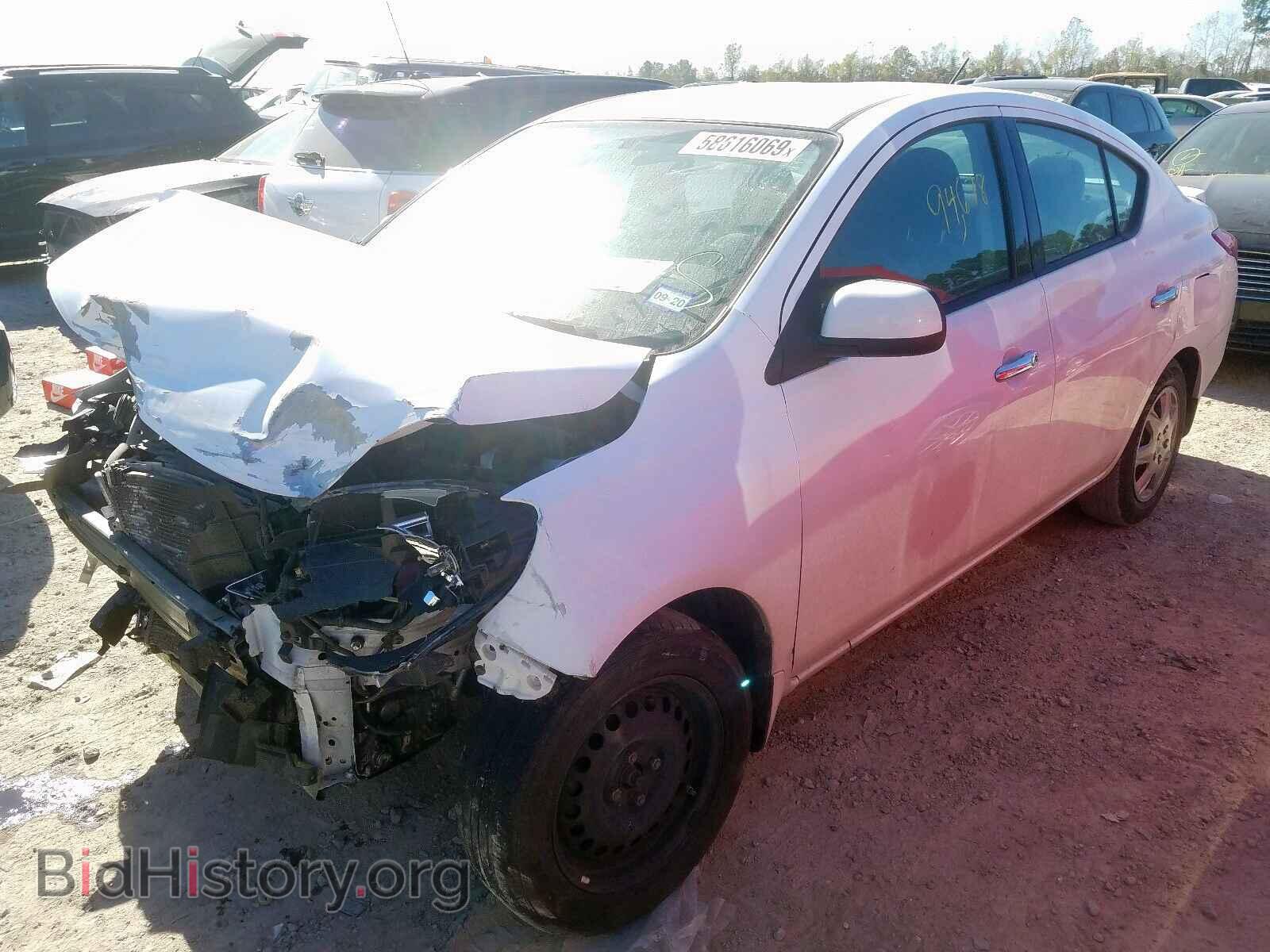 2014 NISSAN VERSA - VIN: 3N1CN7AP2EL833346 - Фото 2