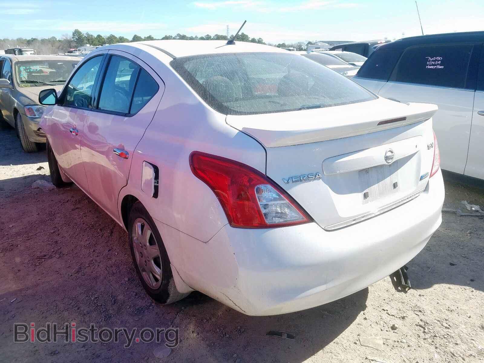 2014 NISSAN VERSA - VIN: 3N1CN7AP2EL833346 - Фото 3