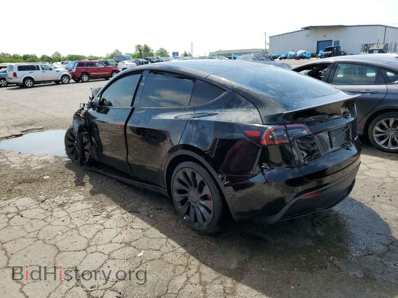 2021 TESLA MODEL Y - VIN: 5YJYGDEF7MF267291 - Фото 2