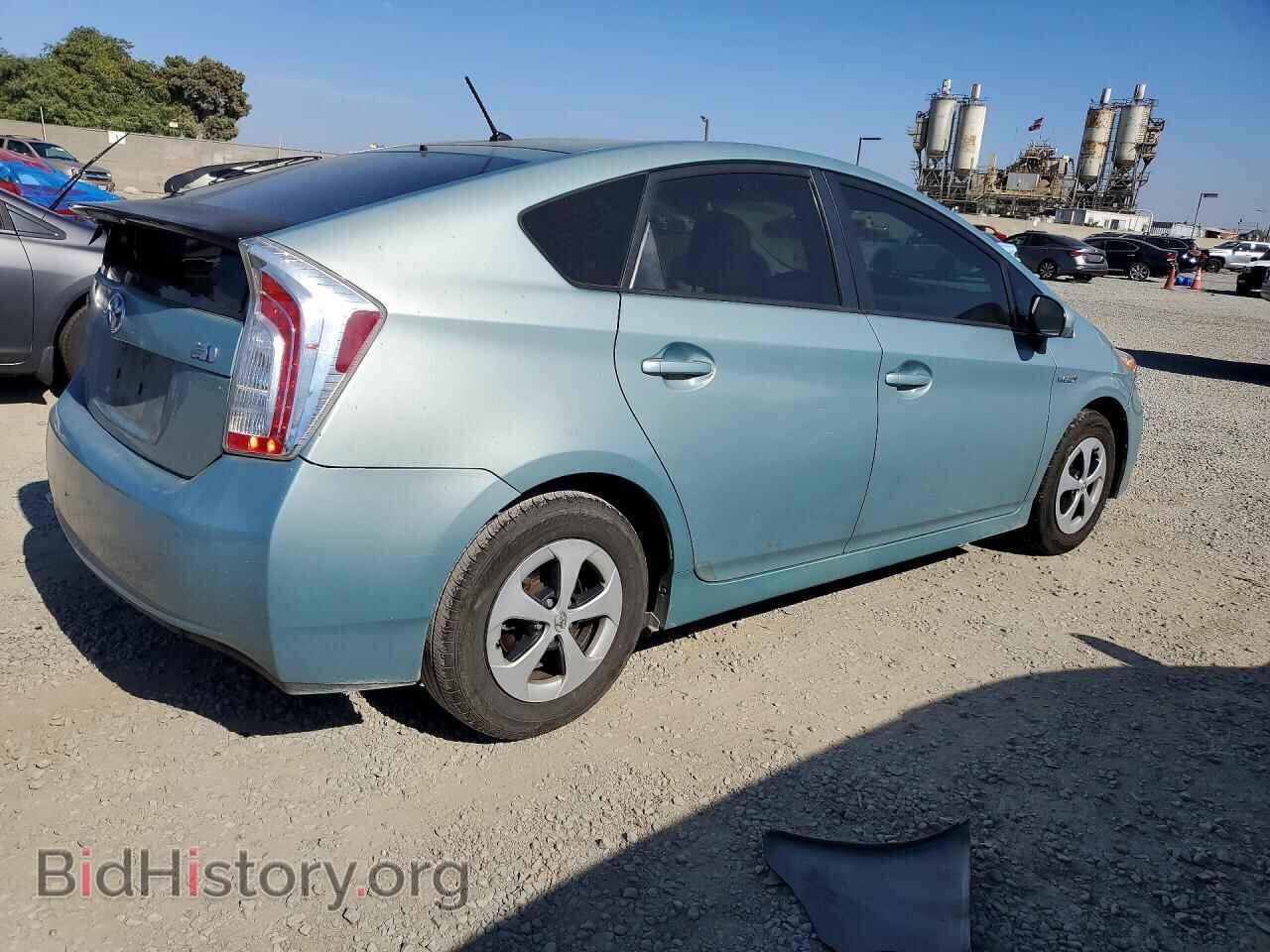 2012 TOYOTA PRIUS - VIN: JTDKN3DU0C1520237 - Фото 3