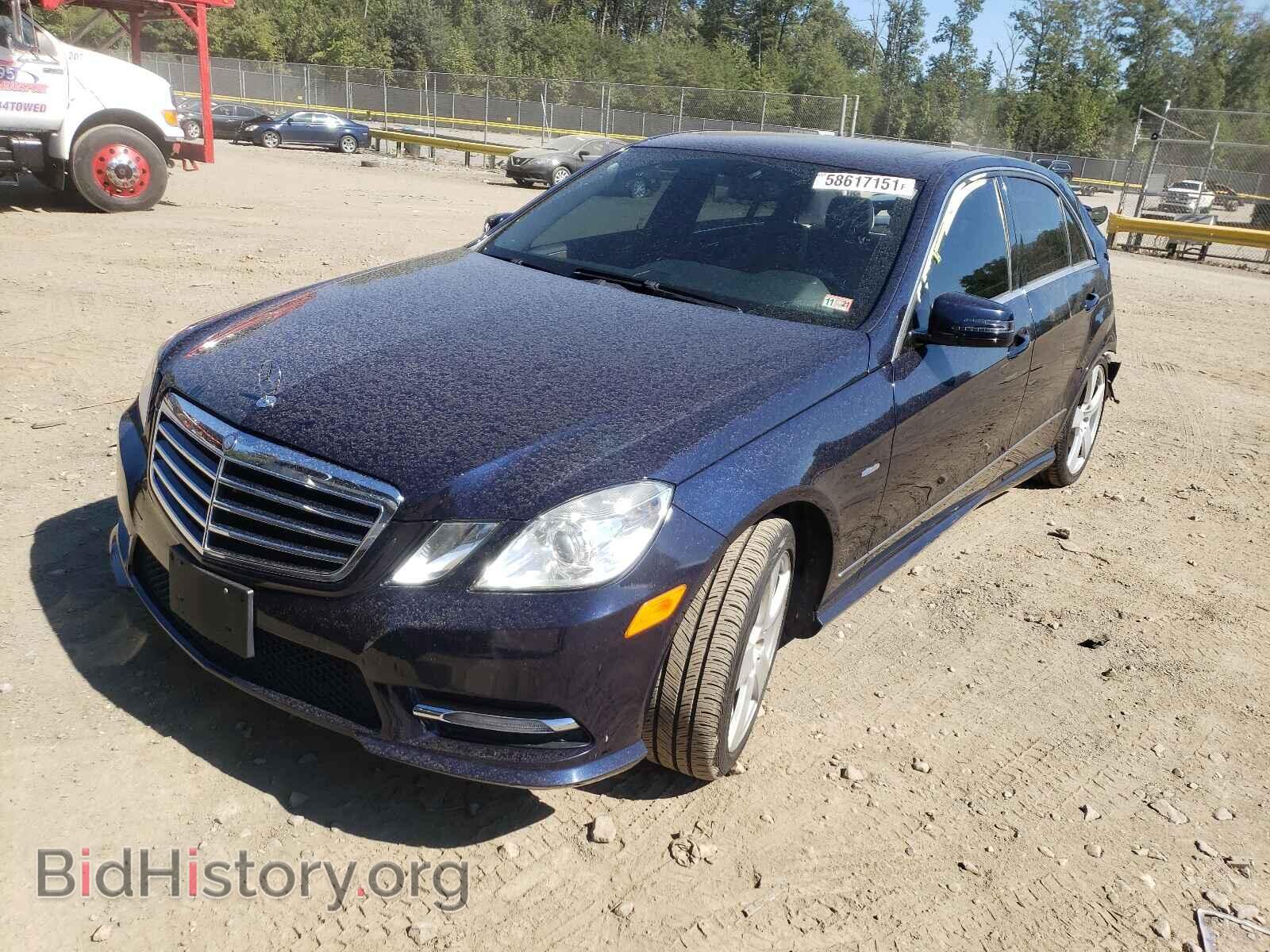 2012 MERCEDES-BENZ E-CLASS - VIN: WDDHF8JB9CA524784 - Фото 2