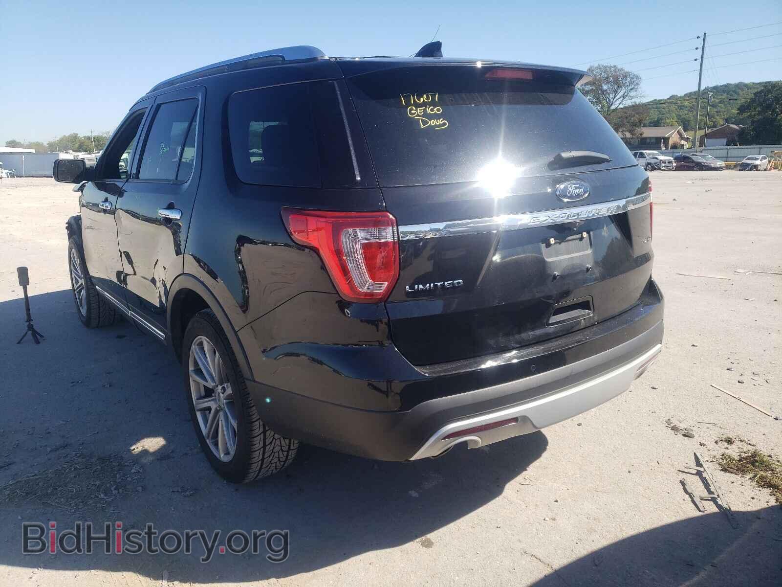 2017 FORD EXPLORER - VIN: 1FM5K8F84HGC38640 - Фото 3