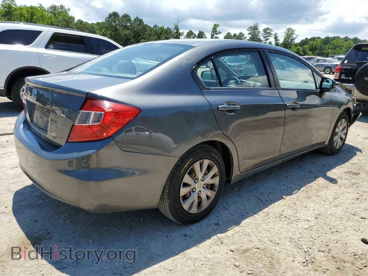 2012 HONDA CIVIC - VIN: 19XFB2F51CE362465 - Фото 3