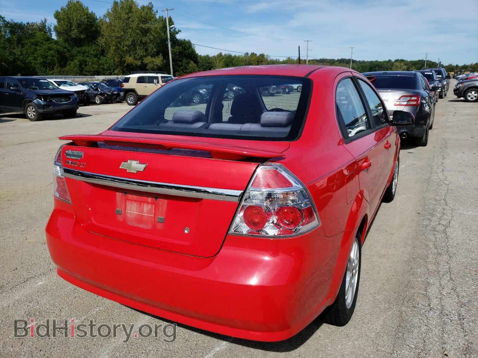 2009 CHEVROLET AVEO - VIN: KL1TD56E29B668375 - Фото 4