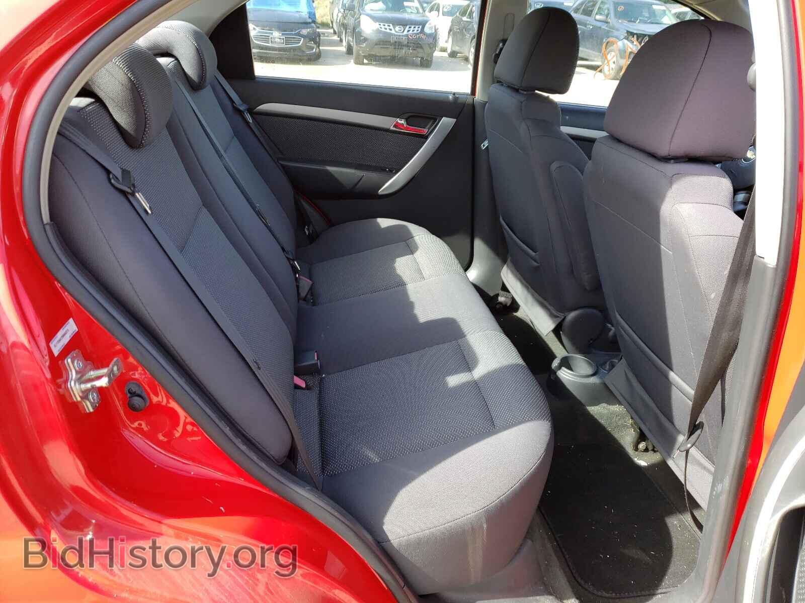 2009 CHEVROLET AVEO - VIN: KL1TD56E29B668375 - Фото 6
