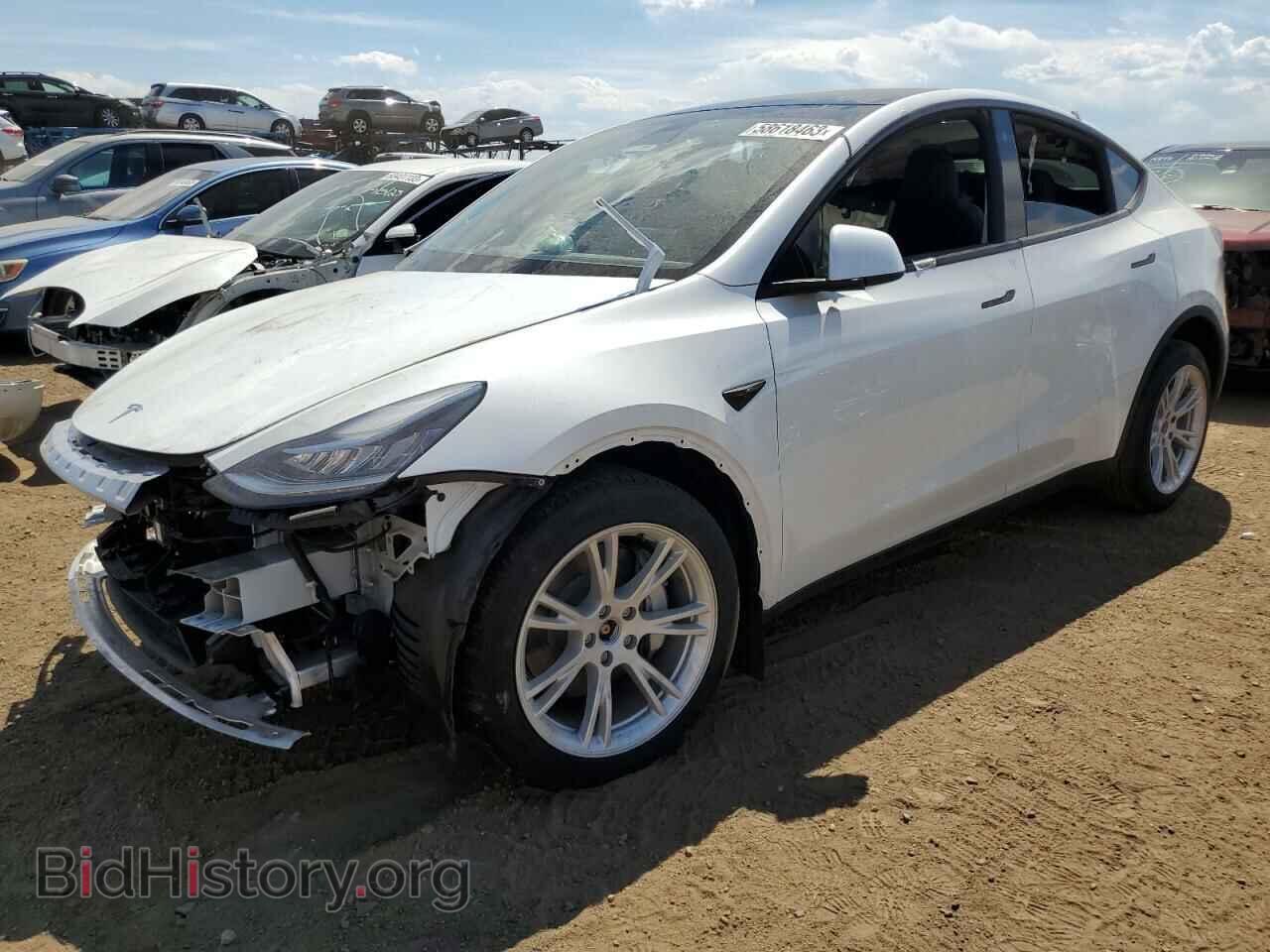 Photo 7SAYGDEE7NF424815 - TESLA MODEL Y 2022