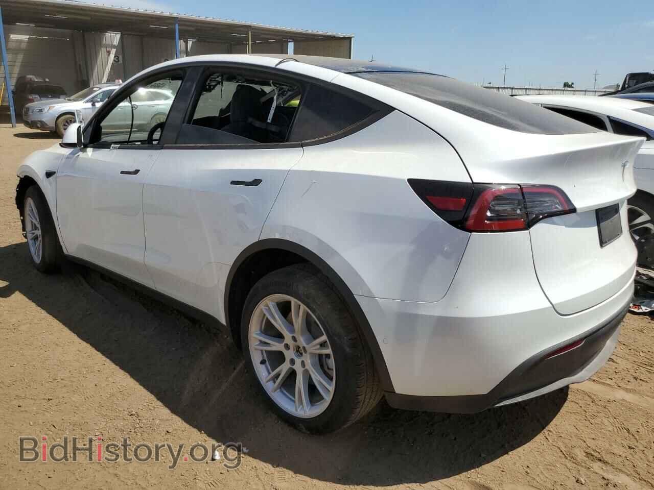 2022 TESLA MODEL Y - VIN: 7SAYGDEE7NF424815 - Фото 2