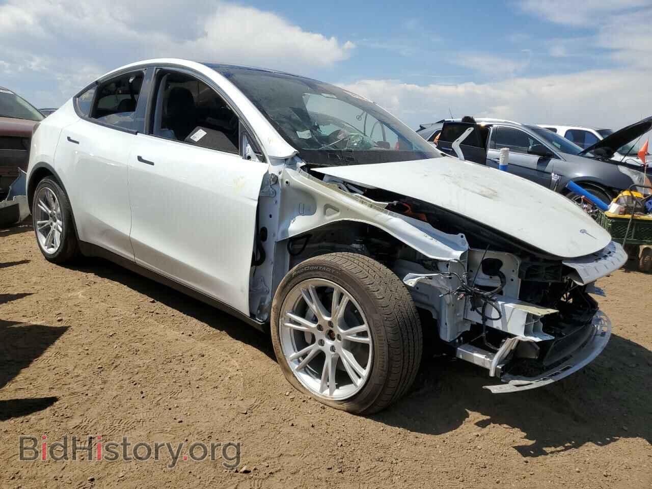 2022 TESLA MODEL Y - VIN: 7SAYGDEE7NF424815 - Фото 4