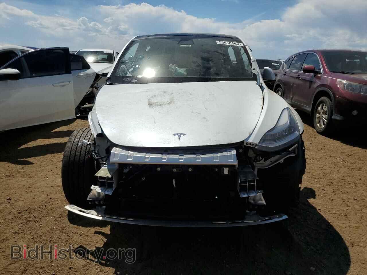 2022 TESLA MODEL Y - VIN: 7SAYGDEE7NF424815 - Фото 5