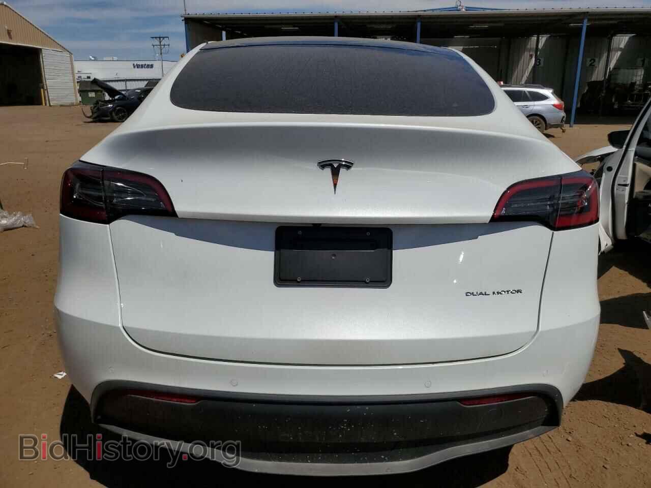 2022 TESLA MODEL Y - VIN: 7SAYGDEE7NF424815 - Фото 6