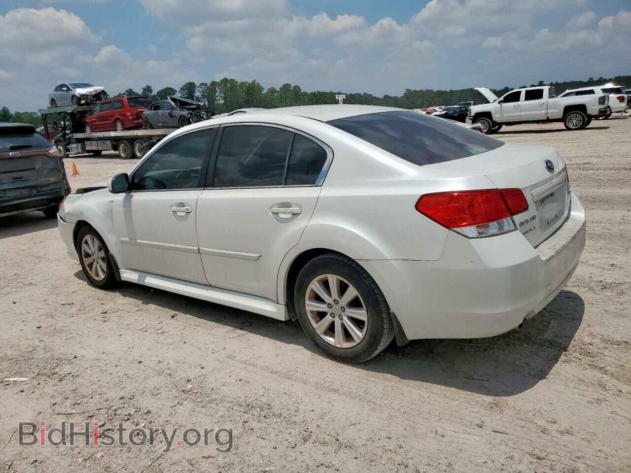 2012 SUBARU LEGACY - VIN: 4S3BMCB60C3014838 - Фото 2