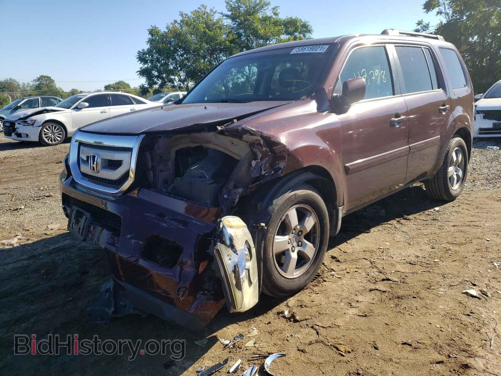 2009 HONDA PILOT - VIN: 5FNYF48599B005852 - Фото 2
