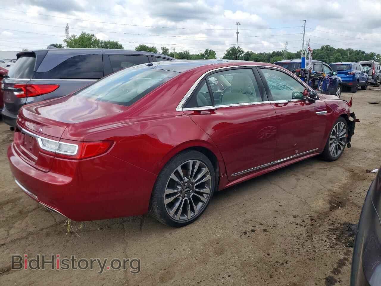 2017 LINCOLN CONTINENTL - VIN: 1LN6L9TK3H5617504 - Фото 3