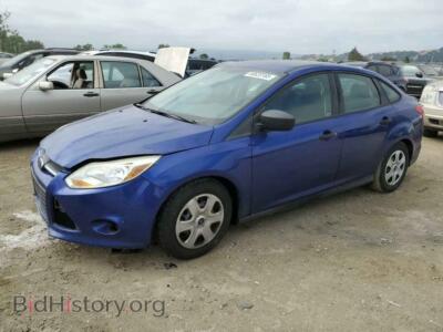 2012 Ford FOCUS S, синий — VIN 1FAHP3E20CL400756, Copart