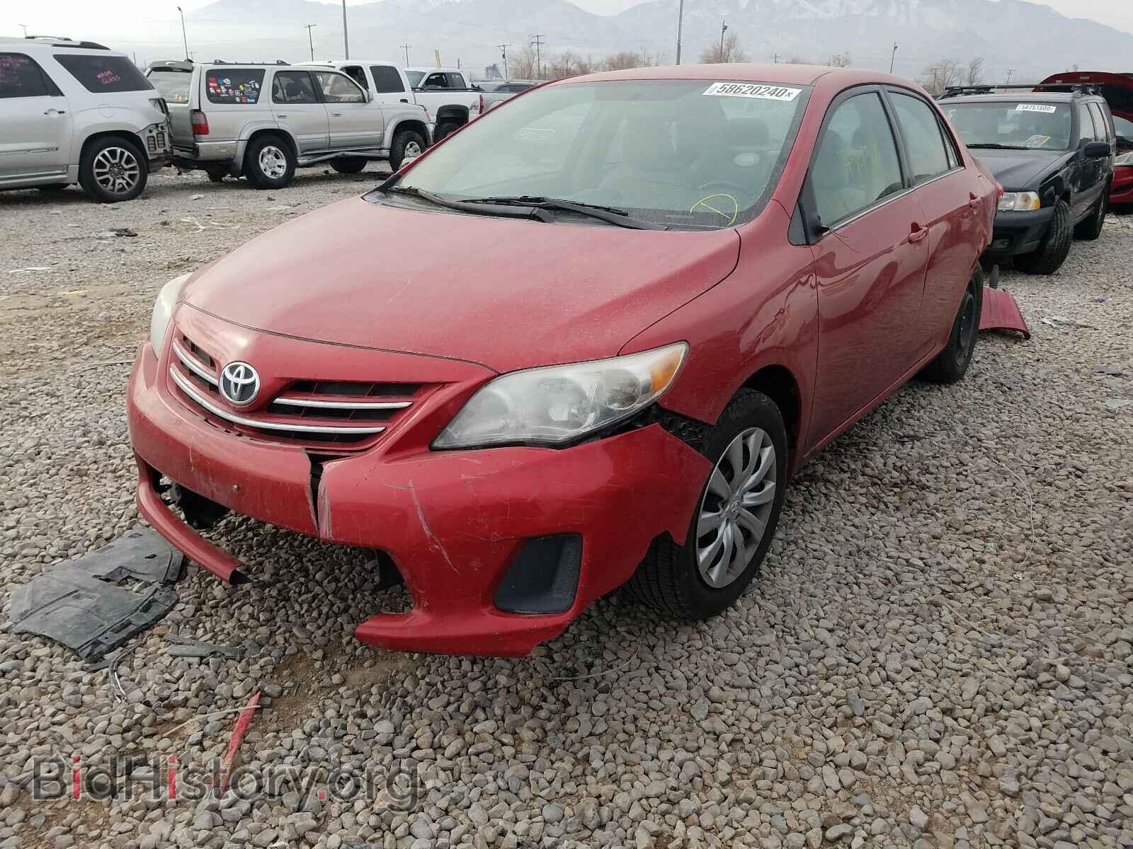 2013 TOYOTA COROLLA - VIN: 5YFBU4EE9DP222315 - Фото 2