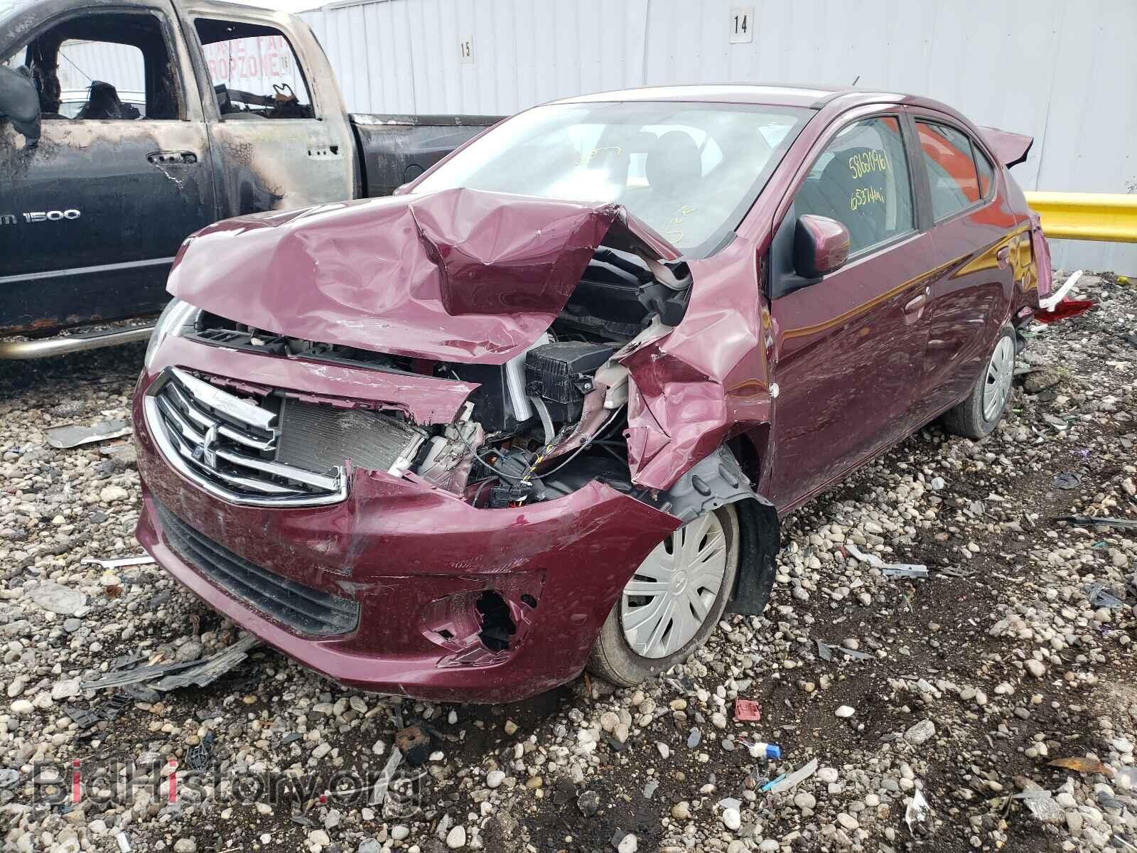 2017 MITSUBISHI MIRAGE - VIN: ML32F3FJ1HHF19621 - Фото 2