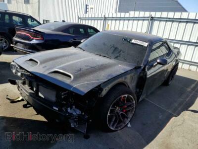 2023 Dodge CHALLENGER, темно-серый — VIN 2C3CDZC91PH520332, Copart