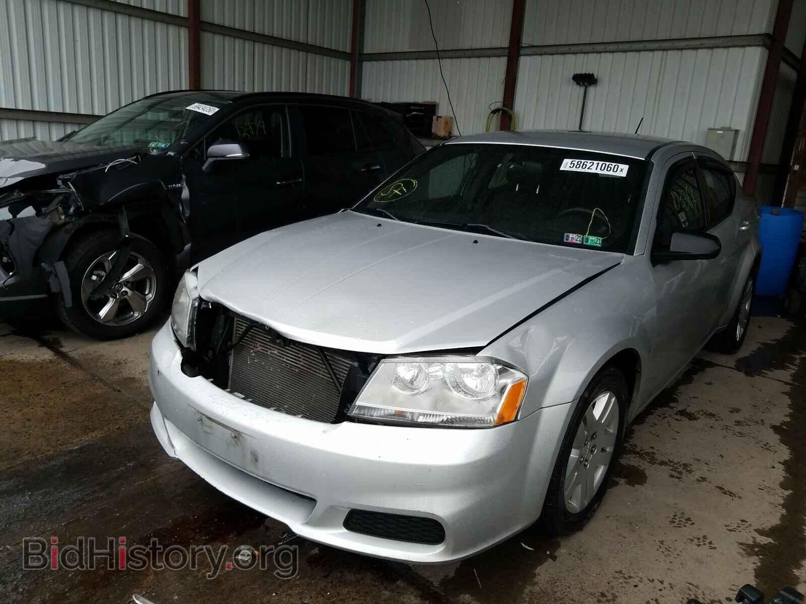 2012 DODGE AVENGER - VIN: 1C3CDZAB0CN286501 - Photo 2