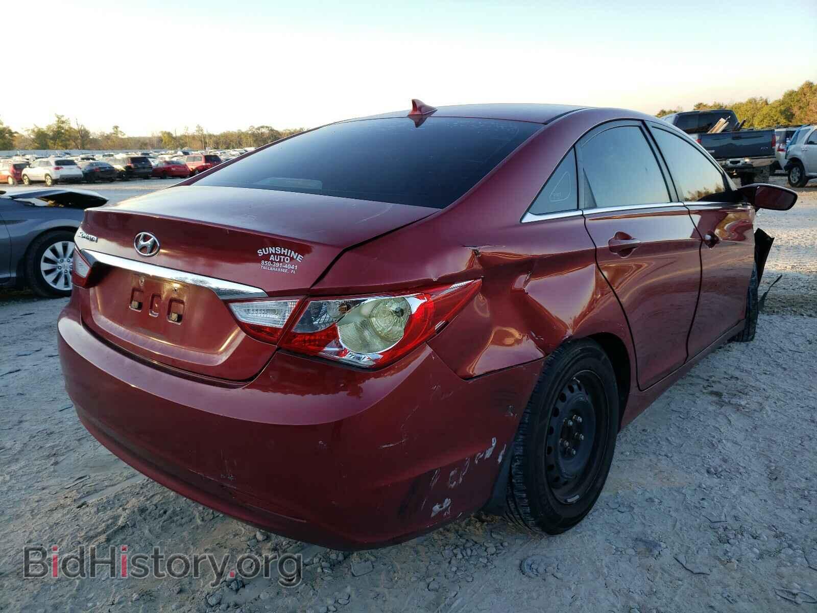 2012 HYUNDAI SONATA - VIN: 5NPEB4AC6CH427299 - Фото 4