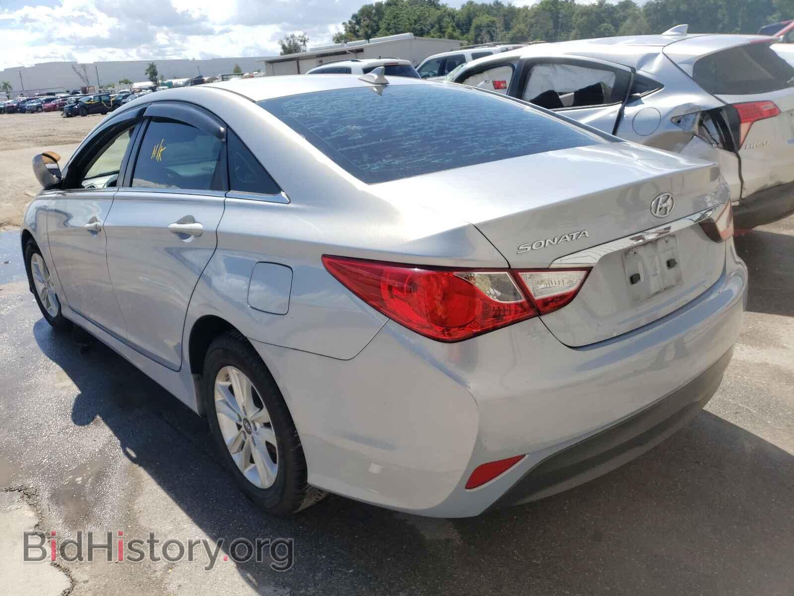 2014 HYUNDAI SONATA - VIN: 5NPEB4AC4EH843855 - Photo 3
