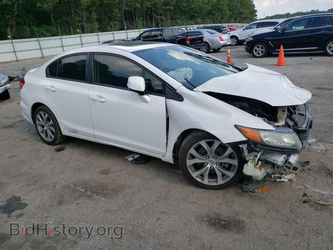 2012 HONDA CIVIC - VIN: 2HGFB6E52CH703807 - Фото 4