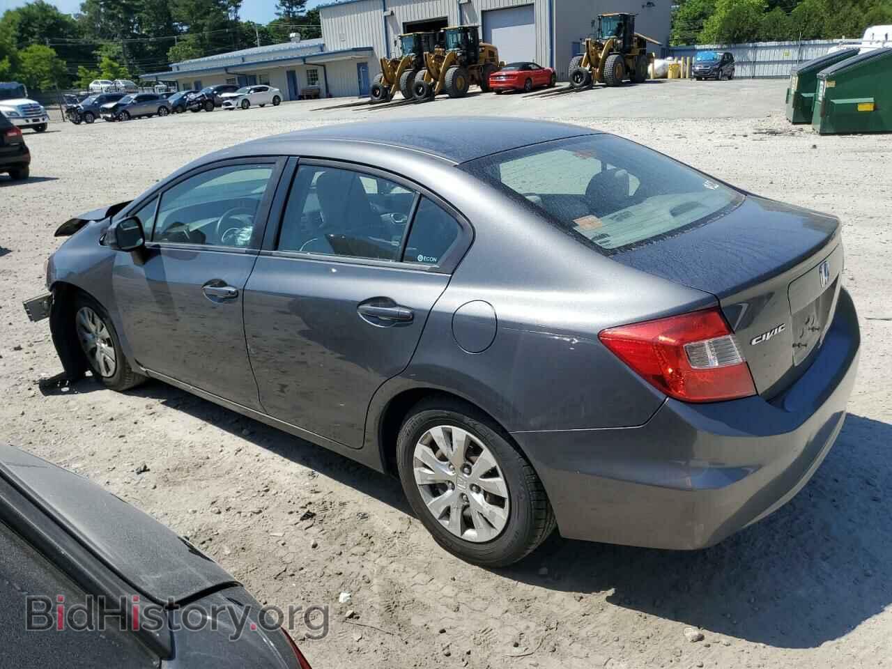 2012 HONDA CIVIC - VIN: 2HGFB2F51CH550702 - Фото 2
