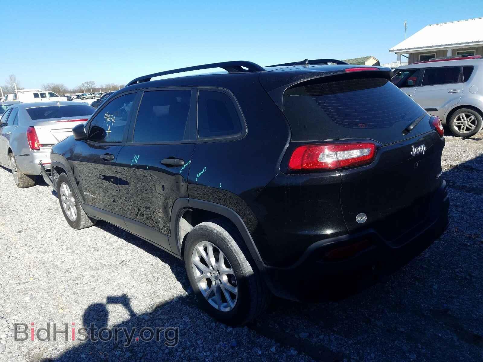 2016 JEEP CHEROKEE - VIN: 1C4PJLAB2GW149515 - Фото 3
