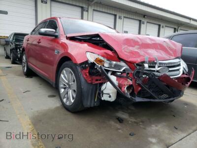 2011 Ford TAURUS Taurus LIM, red — VIN 1FAHP2FW0BG159395, Copart
